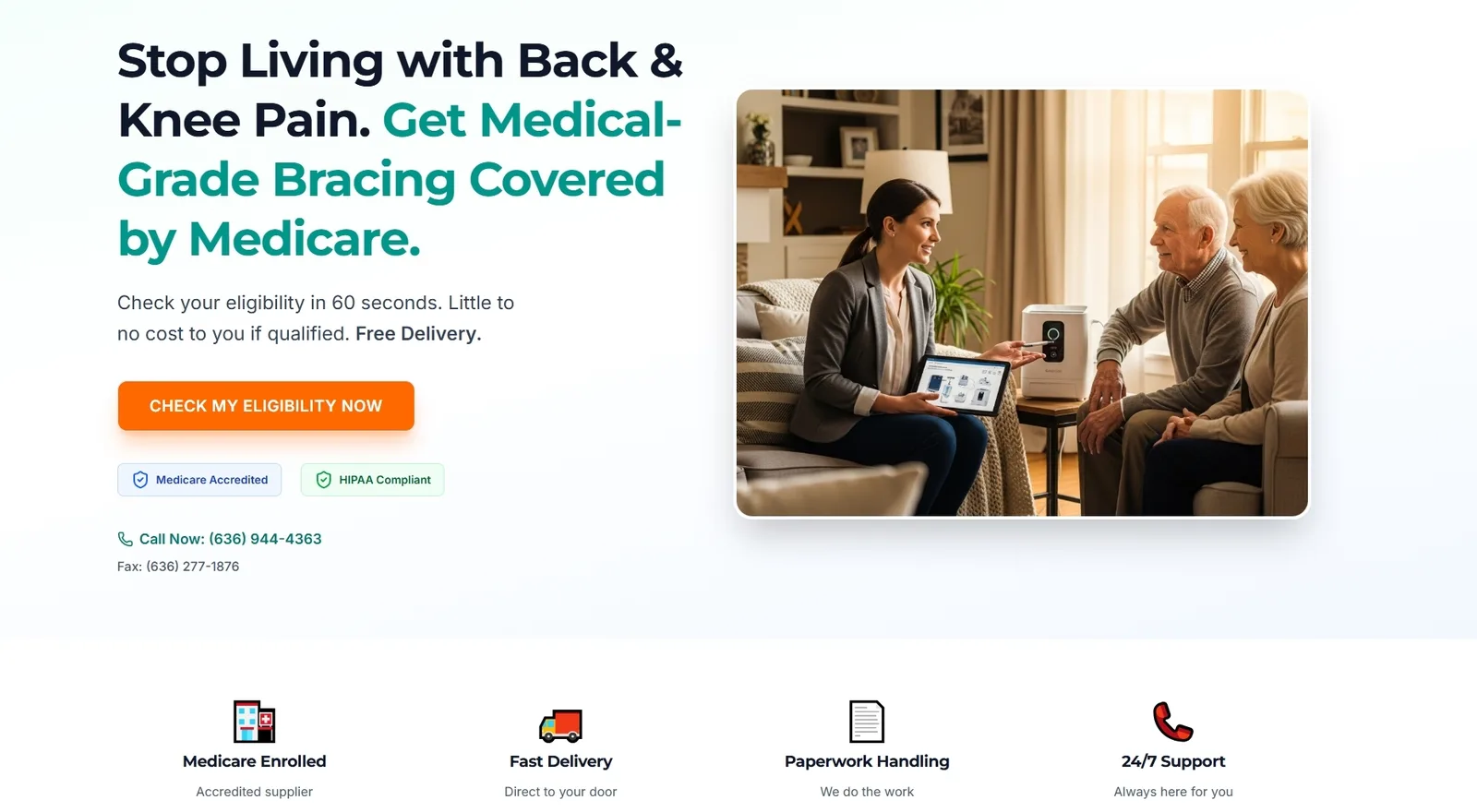 BrightPath Medical website screenshot