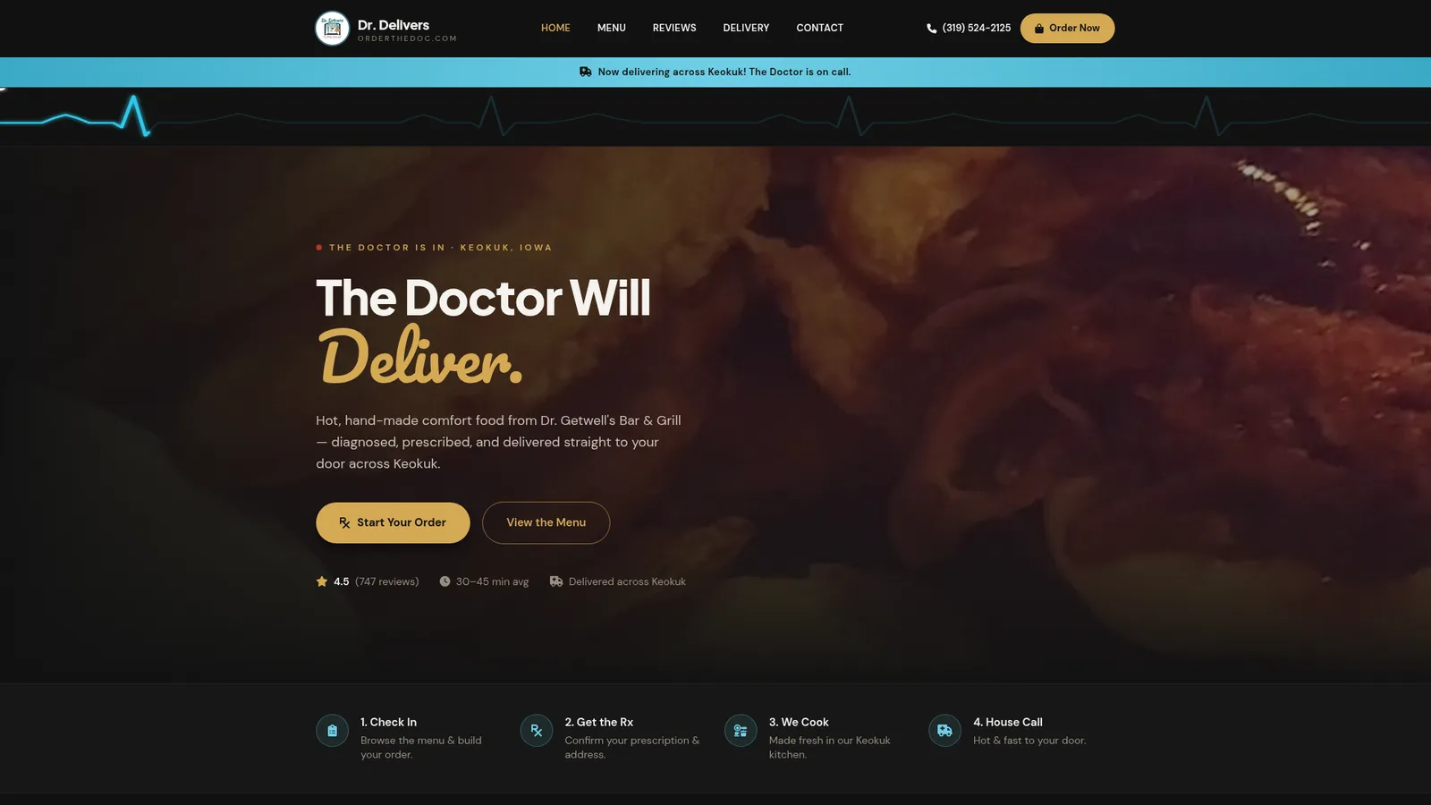 OrderTheDoc — Restaurant ordering & local SEO screenshot